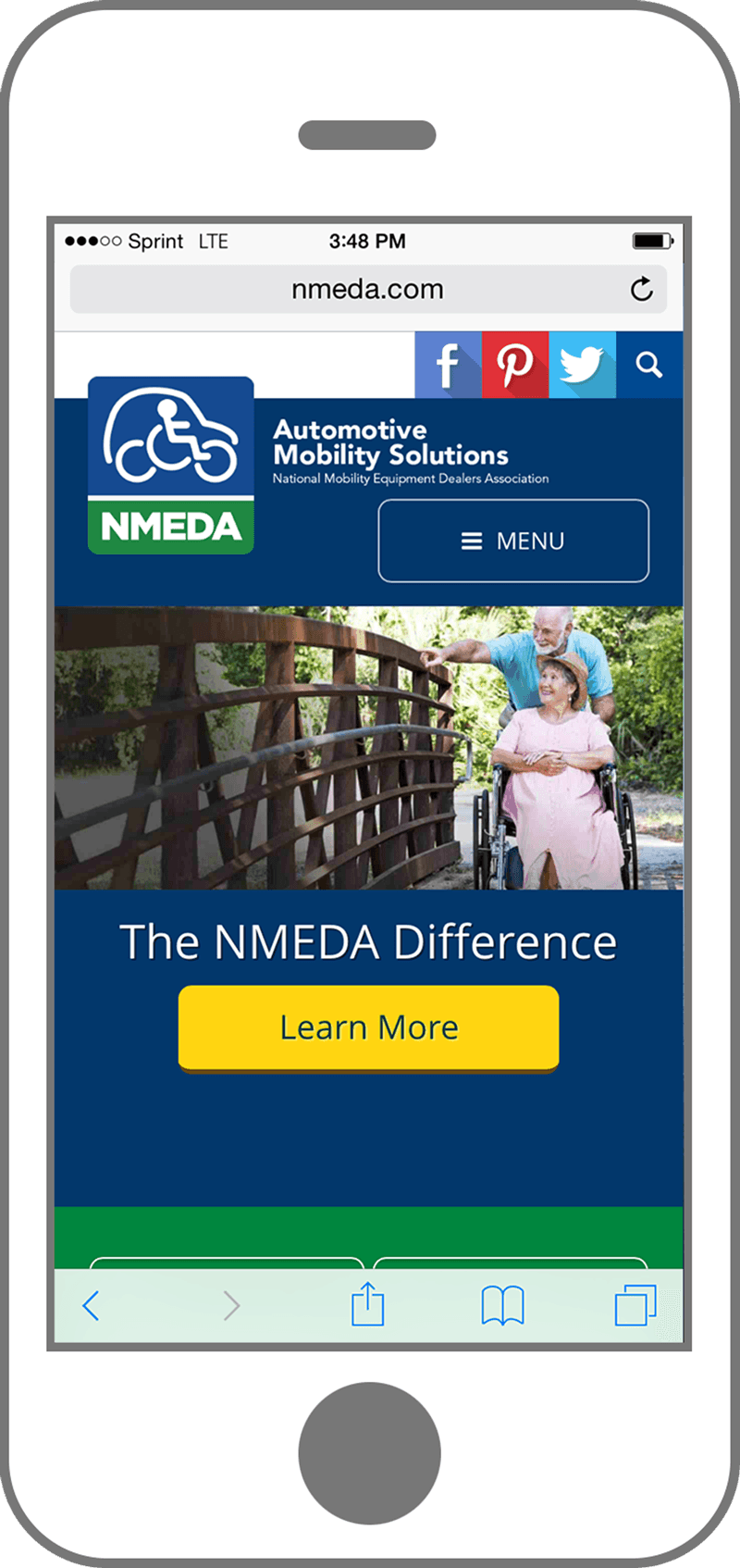 nmeda mobile friendly