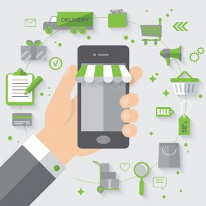 consumers smartphone device store pocket