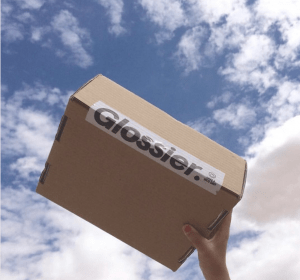 Glossier unboxing experience