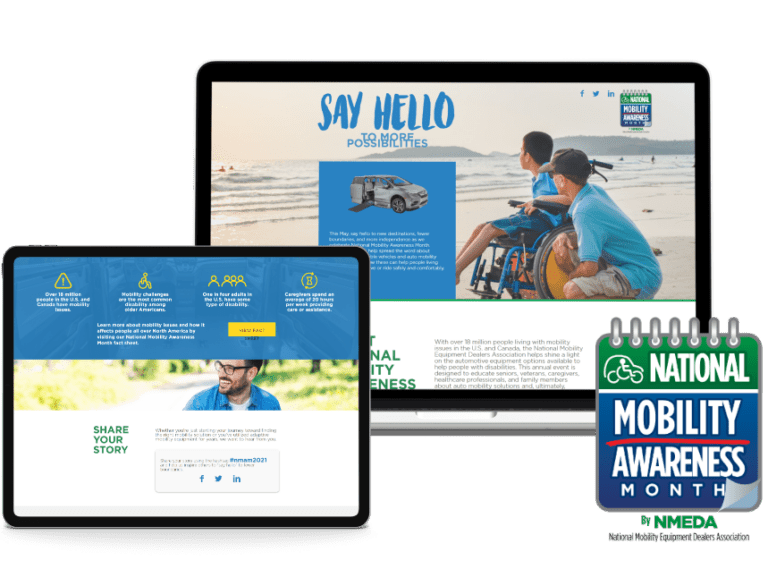 NMEDA National Mobility Awareness Month Evok Advertising