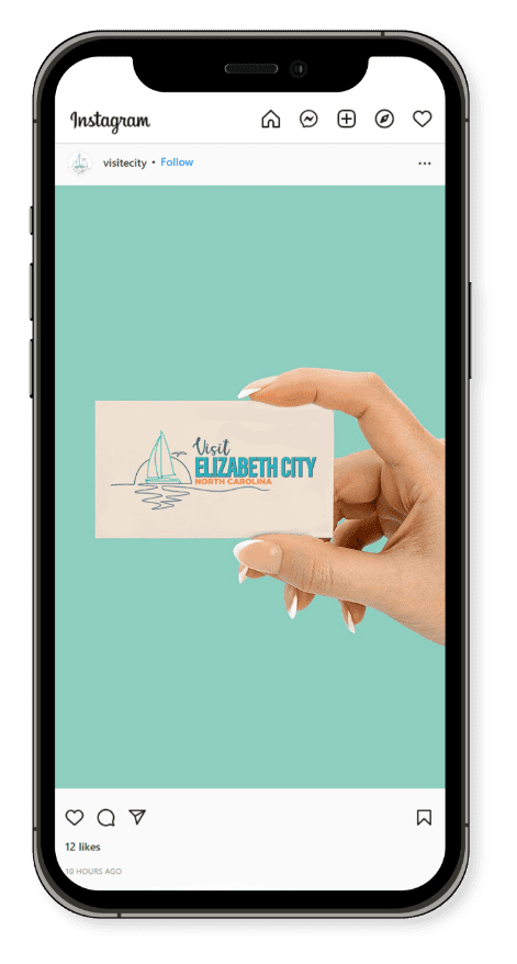 Visit Elizabeth City card